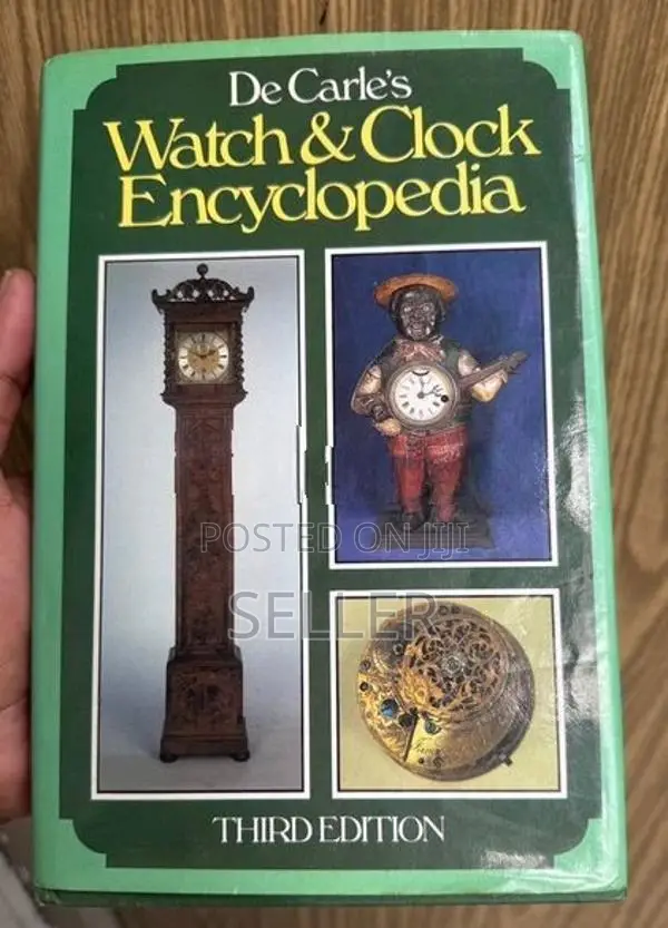 De Carle’s Watch Clock Encyclopedia Hard Cover Book