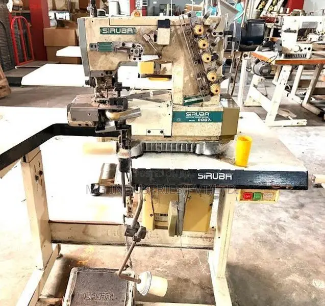 Siruba D007 4-Needle Flat Seamer Sewing Machine