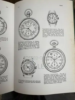 De Carle’s Watch Clock Encyclopedia Hard Cover Book