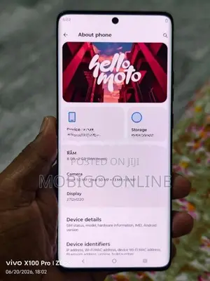 Moto edge 50pro 8gb 256gb (Used)