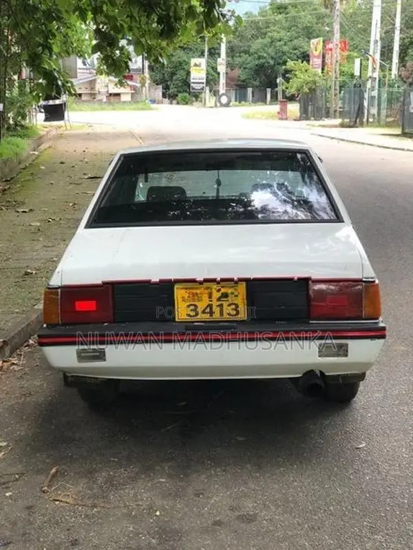 Mitsubishi Lancer White 1985