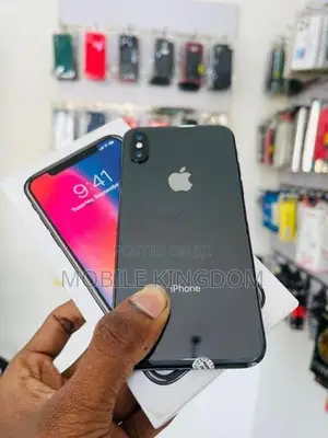 Apple iPhone X 256GB Black Fullset (Used)