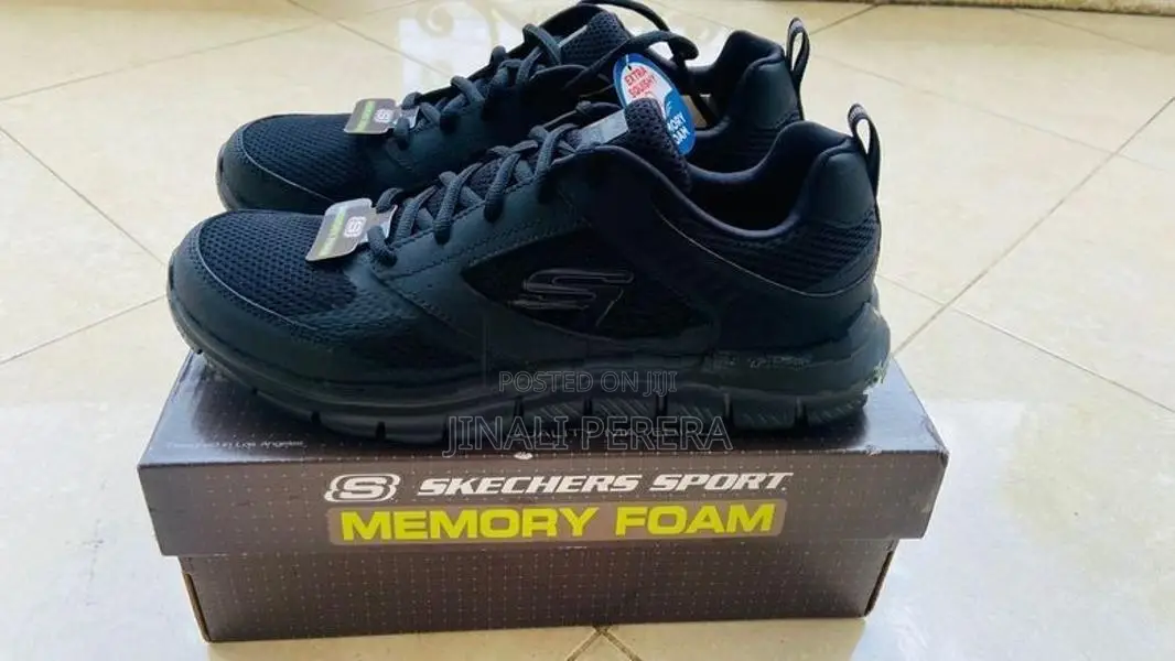 Skechers Unisex Shoes – Size 11 (Black)