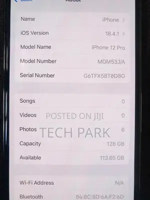 Apple iPhone 12 Pro 128GB graphite (Used)