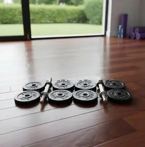 Brand New 20kg Dumbbell Set Weight Plates