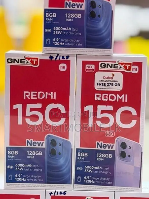 Xiaomi Redmi 15C 4GB/128GB 6000mAh 12 (Brand New)