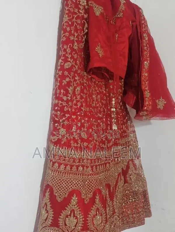 Red Bridal Lehenga