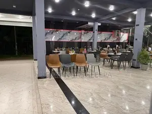 Restaurant Dining Table with Cushion Chairs