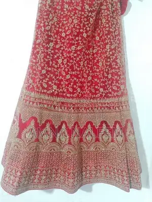 Red Bridal Lehenga