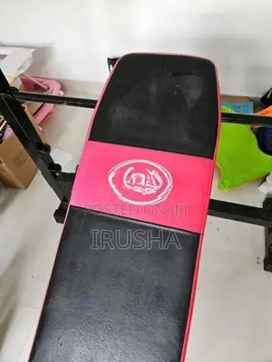 55kg Weight set, adjustable bench, bars