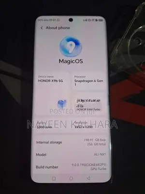 Honor x9B 5G 12/256G (Used)