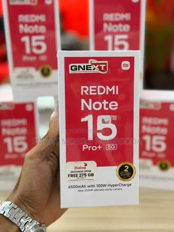 Xiaomi Redmi Note 15 Pro+ 12GB/512GB 5G (Brand New)