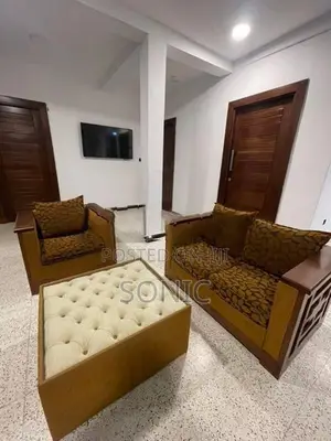 3 Seater Sofa with Center Table