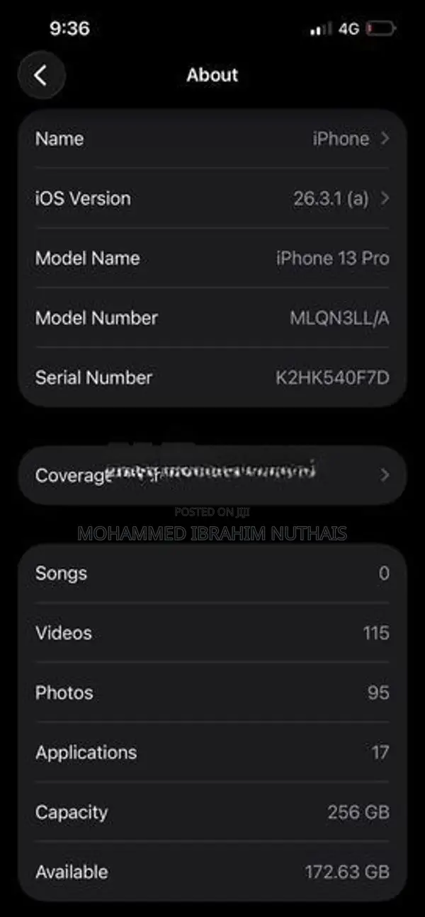 Apple iPhone 13 Pro (Used)
