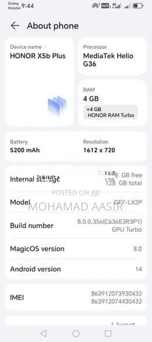 Honor X5b (Used)