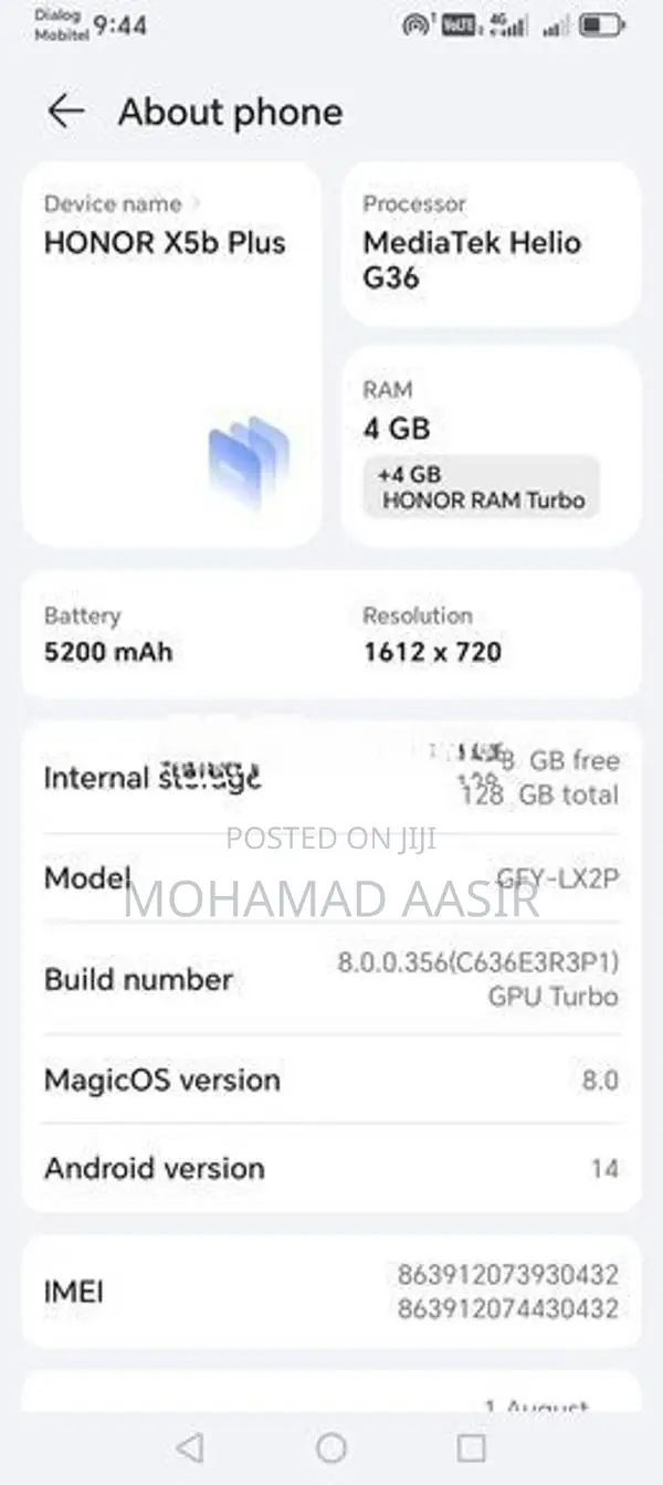 Honor X5b (Used)