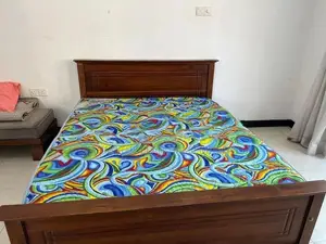 Teak Bed with Mettress