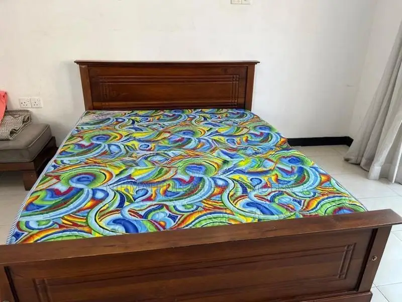 Teak Bed with Mettress