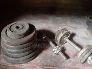 Bench With Full Weight Set