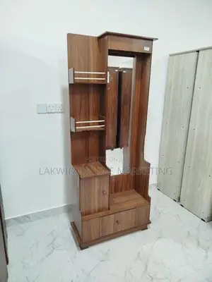 Melamine Dressing Table with Rack