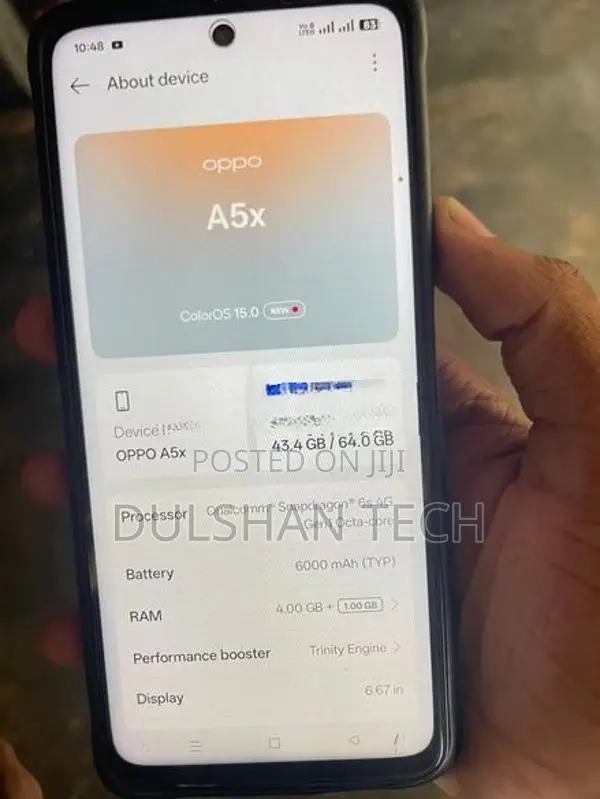 Oppo A5x (Used)