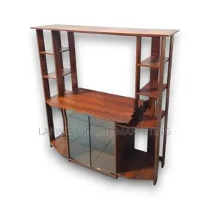 Melamine Upper Stripe TV Stand
