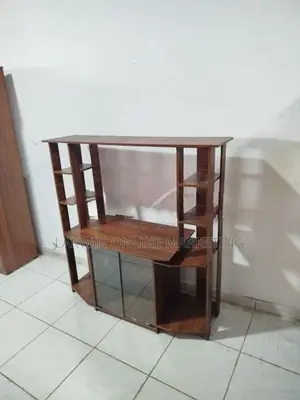 Melamine Upper Stripe TV Stand