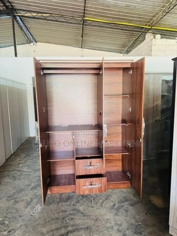 New Melamine 3 Door Cupboard 6*4