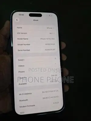 Apple iPhone 14 Pro Max 256GB (Used)