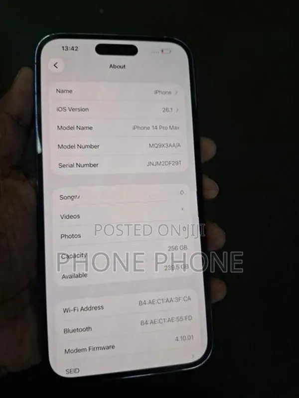 Apple iPhone 14 Pro Max 256GB (Used)