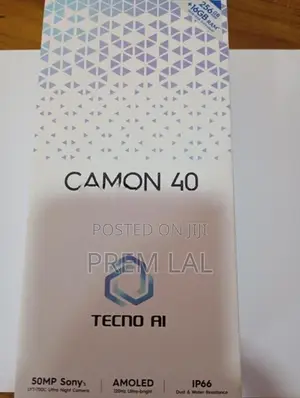 Tecno Camon 40 (Brand New)