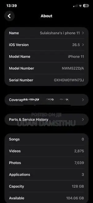 Apple iPhone 11 (Used)