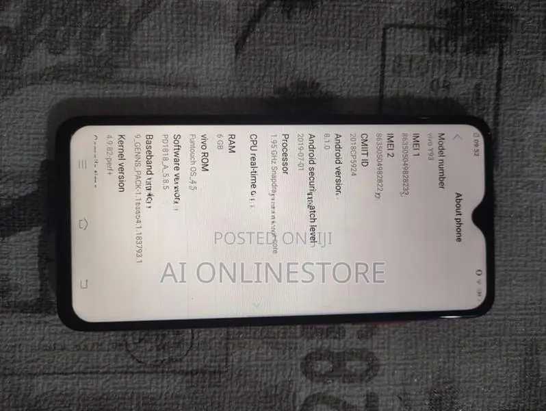 Vivo Y93 (Used)