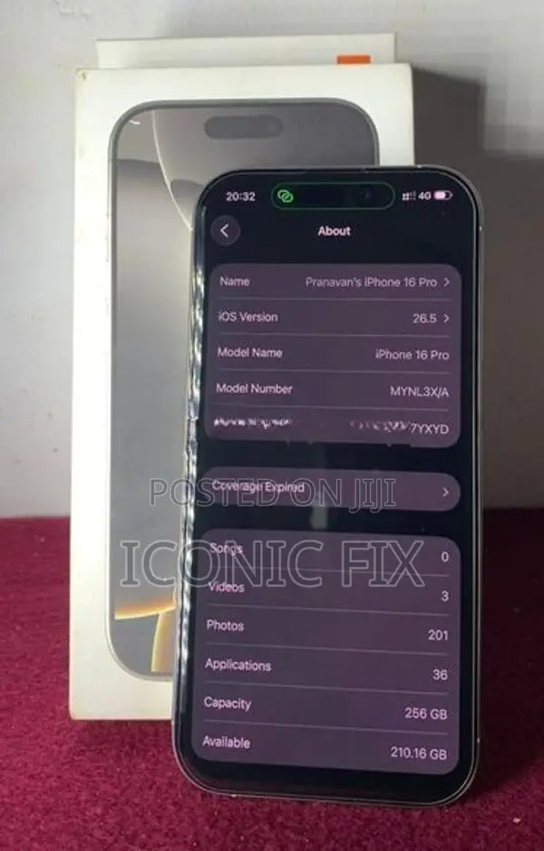 Apple iPhone 16 Pro (Used)