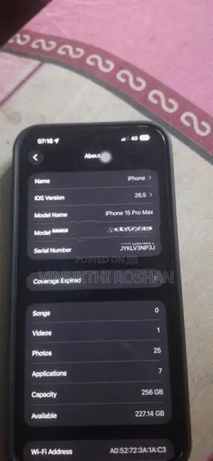 Apple iPhone 15 Pro Max (Used)