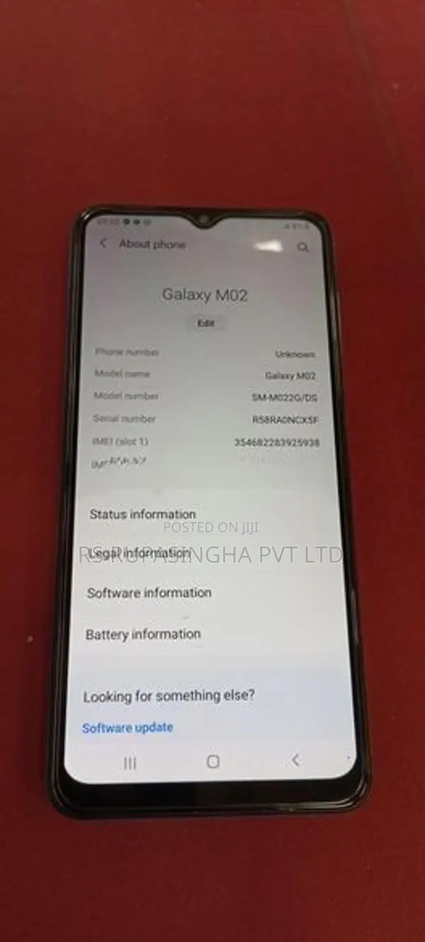 Samsung Galaxy M02 (Used)