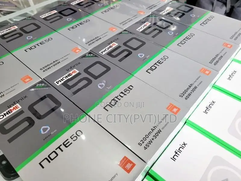 Infinix Note 50 256GB 8GB (Brand New)
