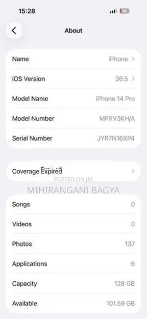 Apple iPhone 14 Pro (Used)