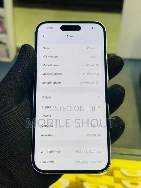 Apple iPhone 15 128GB (Used)