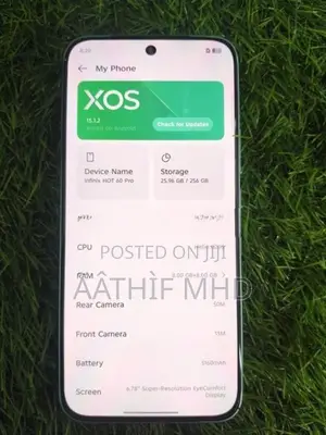 Infinix Hot 60 Pro 256GB (Used)