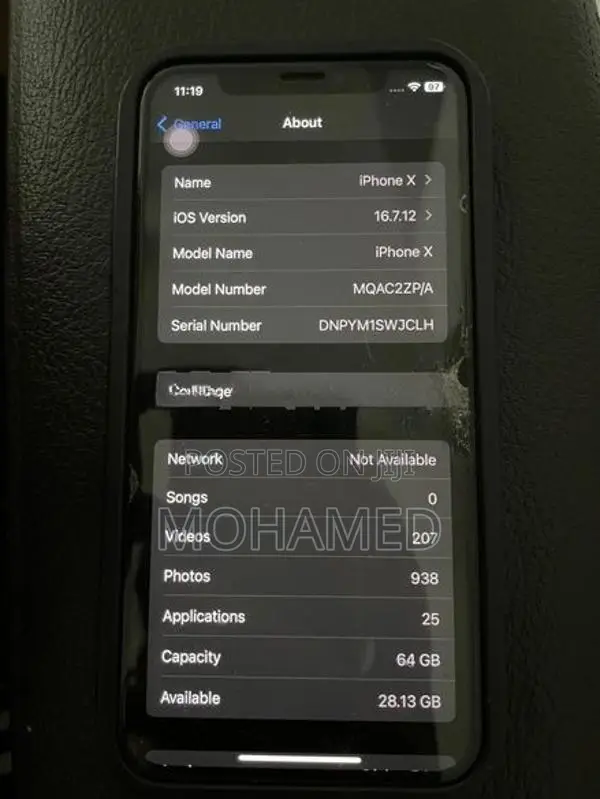 Apple iPhone X (Used)