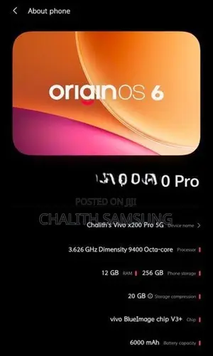 Vivo X200 Pro Sapphire Blue (Used)