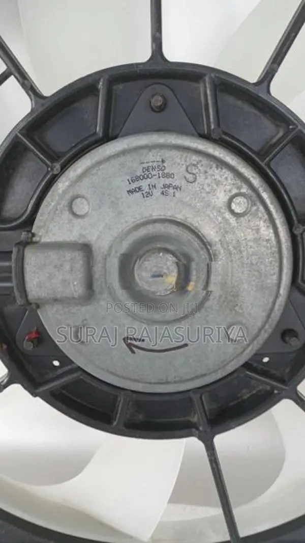 Radiator cooling fan motor with housing MH-44S