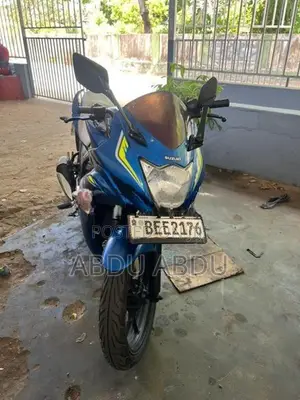 Suzuki Gixxer SF Blue 2016