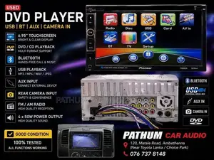 Used DVD Player USB BT AUX Camera In *All Working*