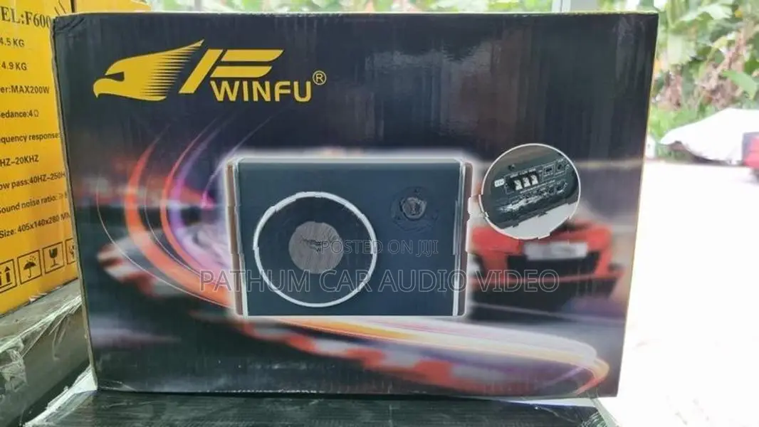 Car Subwoofer A60 6inch Bass and Treble Winfu6 Sub