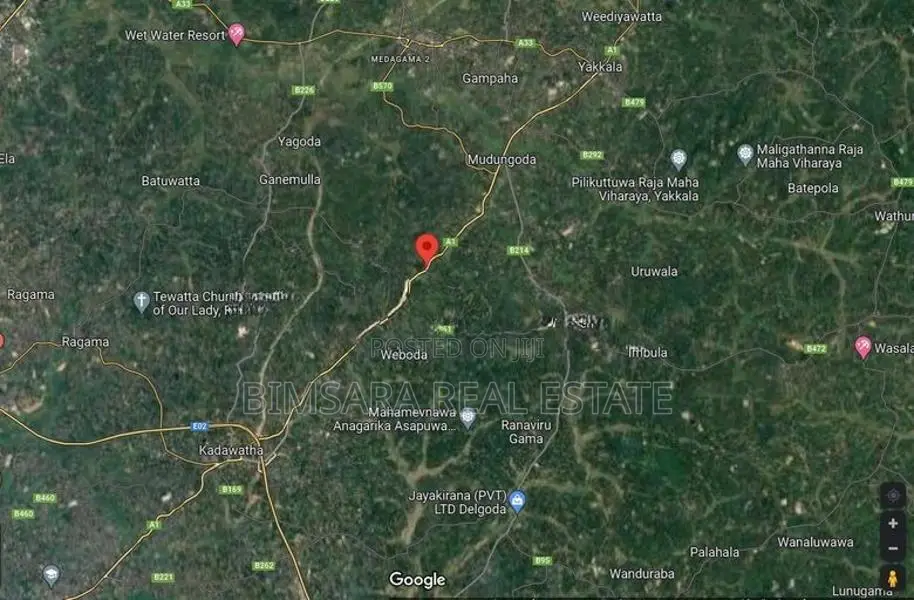 39P Commercial Land for sale facing Colombo - Kandy road in Imbulgoda