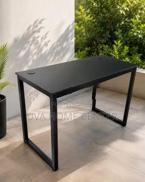 Smart Working Office Table 48x24 Inch Black