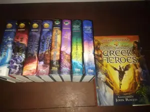 Percy Jackson Novel Books