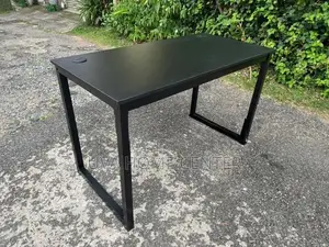 Smart Working Office Table 48x24 Inch Black